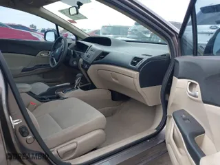 2012 Honda Civic Sdn LX with VIN 19XFB2F55CE343594, listed as a IAAI auction lot 41890065 with 119,035 mi miles. Bid and sale history available at carsss.com. Image 5.