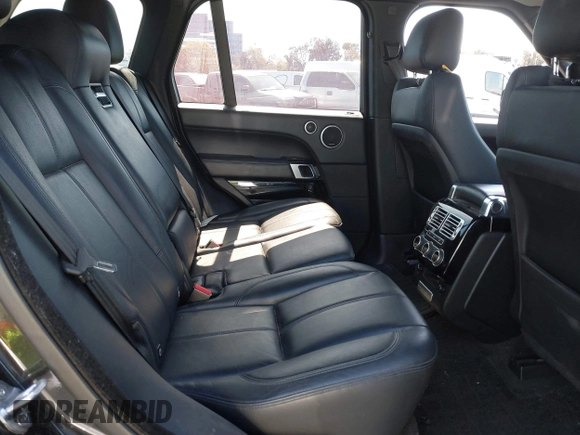 2016 Land Rover Range Rover with VIN SALGR2VF6GA250207, listed as a IAAI auction lot 41760257 with 114,169 mi miles. Bid and sale history available at carsss.com. Image 8.