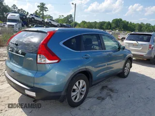2013 Honda CR-V EX-L z VIN 5J6RM4H75DL054414, wystawiony jako IAAI lot #42314107 z przebiegiem 144 683 mil mil oraz . Historia ofert i sprzedaży dostępna na DreamBid. Obrazek 4.