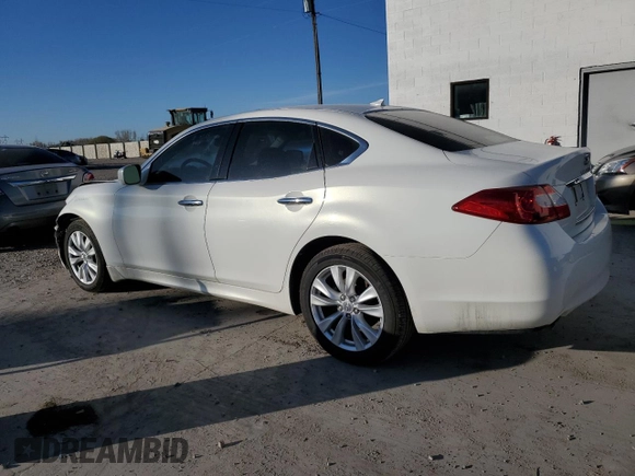 2011 Infiniti M with VIN JN1BY1AR8BM374388, listed as a Copart auction lot 48823175 with 113,248 mi miles and Salvage Title. Bid and sale history available at carsss.com. Image 2.