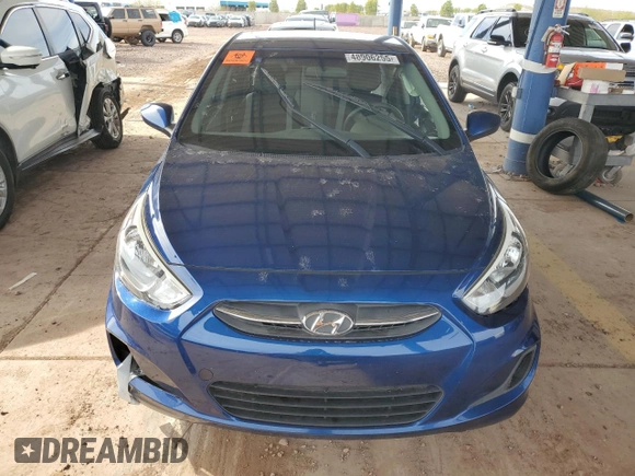 2017 Hyundai Accent SE with VIN KMHCT4AE5HU253689, listed as a Copart auction lot 48906255 with 101,846 mi miles and Salvage Title. Bid and sale history available at carsss.com. Image 5.