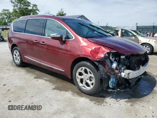 2021 Chrysler Pacifica Limited with VIN 2C4RC3GG2MR590636, listed as a Copart auction lot 56072515 with 87,040 mi miles and Clean title. Bid and sale history available at DreamBid. Image 4.