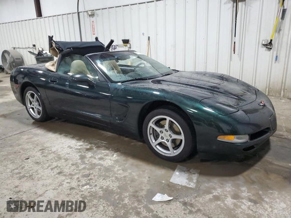 2000 Chevrolet Corvette with VIN 1G1YY32GXY5115199, listed as a Copart auction lot 76101994 with 44,053 mi miles and Salvage Title. Bid and sale history available at carsss.com. Image 4.