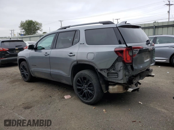 2021 GMC Acadia SLE with VIN 1GKKNRL46MZ214042, listed as a Copart auction lot 78936524 with 47,542 mi miles and Salvage Title. Bid and sale history available at carsss.com. Image 2.