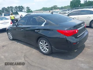 2017 Infiniti Q50 Premium with VIN JN1EV7AP3HM742556, listed as a IAAI auction lot 42416794 with 114,631 mi miles and . Bid and sale history available at DreamBid. Image 3.