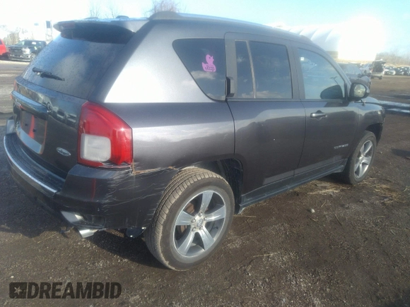 2017 Jeep Compass High Altitude with VIN 1C4NJCEBXHD199867, listed as a IAAI auction lot 41135041 with 159,370 mi miles. Bid and sale history available at carsss.com. Image 4.
