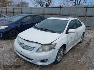 2010 Toyota Corolla with VIN 2T1BU4EE5AC289716, listed as a IAAI auction lot 41712356 with 181,030 mi miles. Bid and sale history available at carsss.com. Image 6.