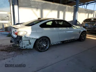 2017 BMW M4 with VIN WBS3R9C56HK709054, listed as a Copart auction lot 52330915 with 64,844 mi miles and Salvage title. Bid and sale history available at DreamBid. Image 3.