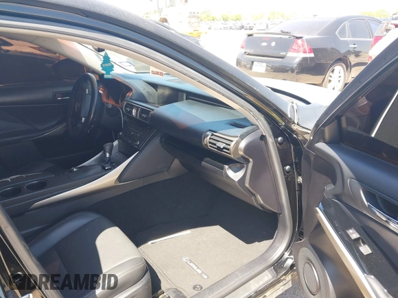 2015 Lexus IS 250 with VIN JTHBF1D21F5047167, listed as a IAAI auction lot 41952132 with 128,239 mi miles. Bid and sale history available at carsss.com. Image 5.