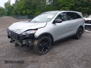 2019 Kia Sorento LX with VIN 5XYPGDA54KG588767, listed as a IAAI auction lot 42683621 with 90,395 mi miles and . Bid and sale history available at DreamBid. Image 2.
