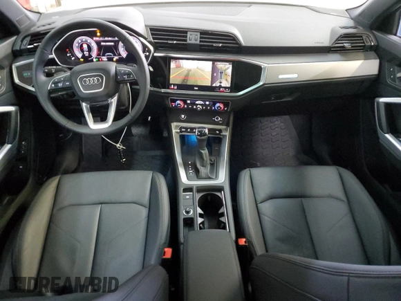 2024 Audi Q3 S line Premium Plus with VIN WA1EECF3XR1205174, listed as a Copart auction lot 88535095 with 1,174 mi miles and Salvage title. Bid and sale history available at DreamBid. Image 8.