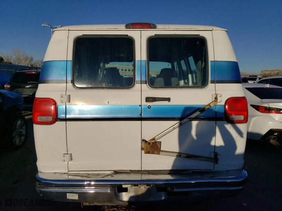 1995 Dodge Ram Van with VIN 2B7HB21Y3SK503648, listed as a Copart auction lot 83202054 with NaN miles and Clean Title. Bid and sale history available at carsss.com. Image 6.