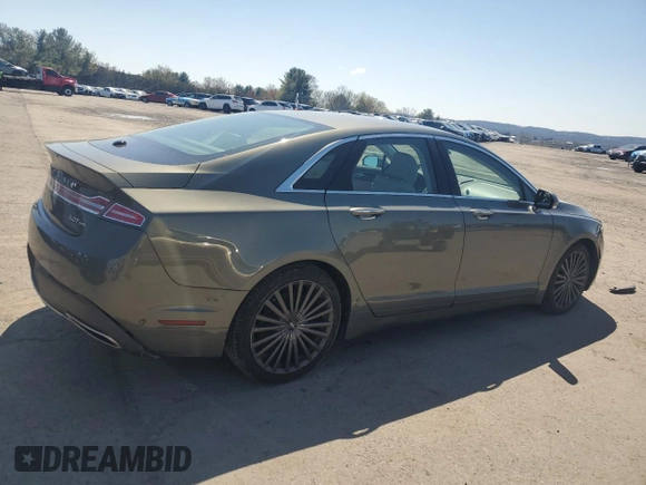 2017 Lincoln MKZ Reserve z VIN 3LN6L5F98HR654644, wystawiony jako Copart lot #52535245 z przebiegiem 135 828 mil mil oraz Szkoda całkowita • Salvage title. Historia ofert i sprzedaży dostępna na DreamBid. Obrazek 3.