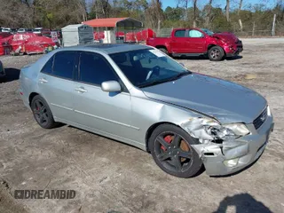 2002 Lexus IS 300 with VIN JTHBD192320051548, listed as a IAAI auction lot 41748479 with 241,746 mi miles. Bid and sale history available at carsss.com. Image 1.