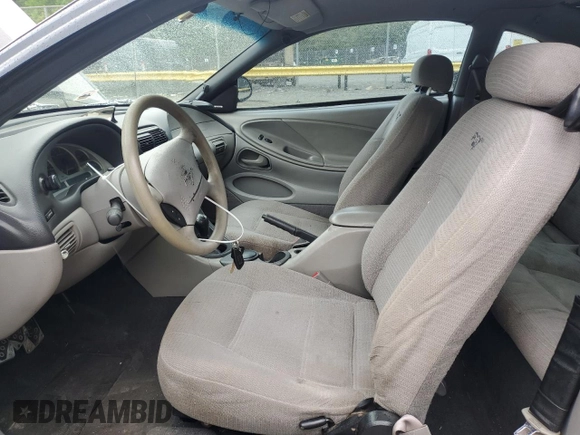 1999 Ford Mustang with VIN 1FAFP4040XF146055, listed as a Copart auction lot 55977035 with Not provided miles and Salvage title. Bid and sale history available at DreamBid. Image 7.