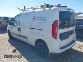 2017 Ram ProMaster City Cargo Van Tradesman SLT with VIN ZFBERFBB7H6D87755, listed as a IAAI auction lot 41678300 with 182,587 mi miles. Bid and sale history available at carsss.com. Image 3.