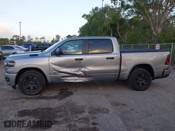 2025 Ram 1500 Big Horn with VIN 1C6RREFG9SN527515, listed as a IAAI auction lot 41952115 with 8,009 mi miles and . Bid and sale history available at DreamBid. Image 15.
