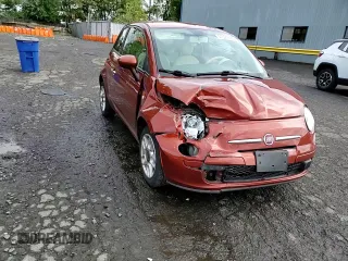 2013 FIAT 500 Pop with VIN 3C3CFFAR2DT649212, listed as a Copart auction lot 57527625 with 156,251 mi miles and Salvage title. Bid and sale history available at DreamBid. Image 13.