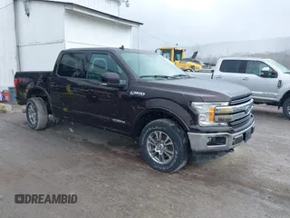 2019 Ford F-150 XL with VIN 1FTFW1E13KFC63843, listed as a IAAI auction lot 41682862 with 102,390 mi miles. Bid and sale history available at carsss.com. Image 1.