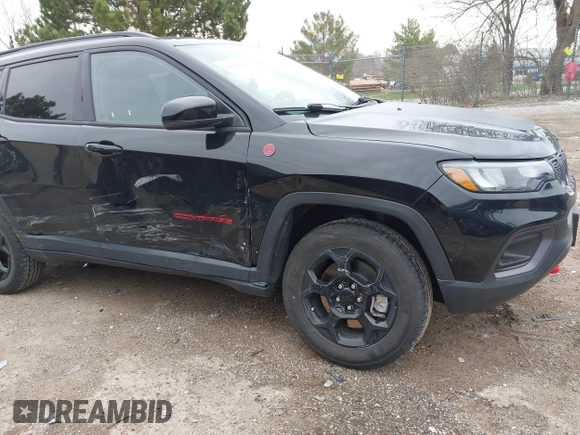 2023 Jeep Compass Trailhawk с VIN 3C4NJDDN7PT510813, выставлен на аукционе IAAI как лот 42096113 с пробегом 25 356 миль миль и . История ставок и продаж доступна на DreamBid. Изображение 17.