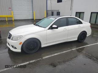 2008 Mercedes-Benz C 300 Sport with VIN WDDGF81X68F184902, listed as a Copart auction lot 43957105 with 167,845 mi miles and Salvage Title. Bid and sale history available at carsss.com. Image 1.