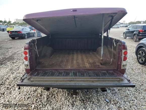 1997 Ford F-150 Standard with VIN 1FTDX1760VNC78128, listed as a Copart auction lot 47314505 with 71,443 mi miles and Salvage Title. Bid and sale history available at carsss.com. Image 6.