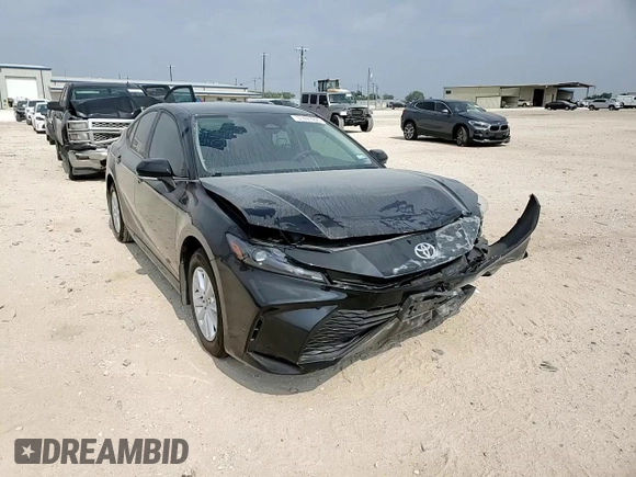 2025 Toyota Camry LE с VIN 4T1DBADK6SU010844, выставлен на аукционе Copart как лот 57491995 с пробегом 9 964 миль миль и Списание • Salvage title. История ставок и продаж доступна на DreamBid. Изображение 13.