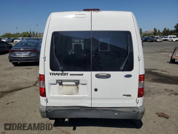 2013 Ford Transit Connect XL with VIN NM0LS7CN9DT172391, listed as a Copart auction lot 56339795 with 305,294 mi miles and Salvage title. Bid and sale history available at DreamBid. Image 6.