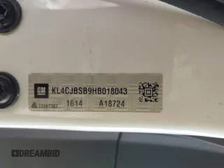 2017 Buick Encore Preferred II с VIN KL4CJBSB9HB018043, выставлен на аукционе IAAI как лот 42264357 с пробегом 104 254 миль миль и . История ставок и продаж доступна на DreamBid. Изображение 9.