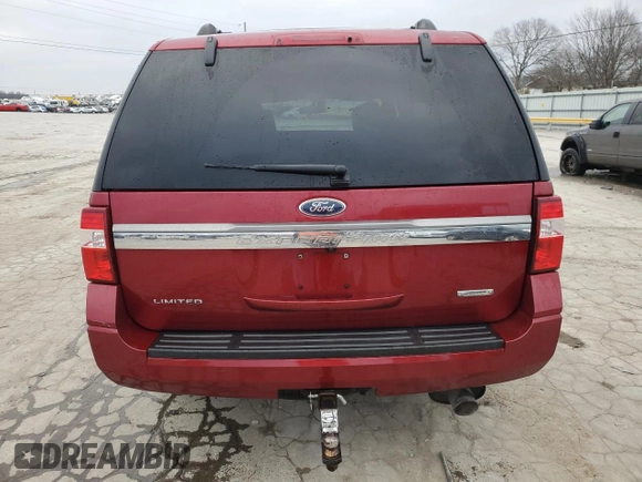 2016 Ford Expedition Limited with VIN 1FMJU2AT6GEF39017, listed as a Copart auction lot 85865614 with 190,359 mi miles and Salvage title. Bid and sale history available at DreamBid. Image 6.