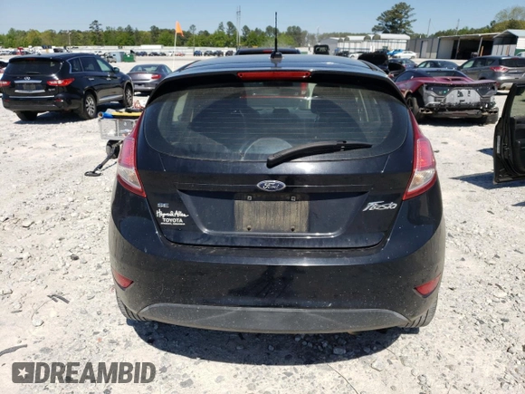 2017 Ford Fiesta SE with VIN 3FADP4EJ5HM101913, listed as a Copart auction lot 50064185 with 105,843 mi miles and Salvage Title. Bid and sale history available at carsss.com. Image 6.