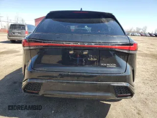 2023 Lexus RX 500h F Sport Performance with VIN 2T2BCMEA8PC009131, listed as a Copart auction lot 50300645 with 38,944 mi miles and Salvage title. Bid and sale history available at DreamBid. Image 6.