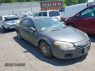 2004 Chrysler Sebring LX with VIN 1C3EL46X24N247056, listed as a IAAI auction lot 42827656 with Not provided miles and . Bid and sale history available at DreamBid. Image 1.
