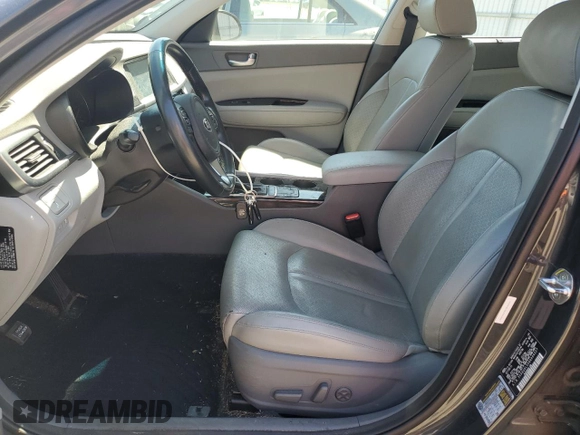 2016 Kia Optima EX with VIN 5XXGU4L35GG004327, listed as a Copart auction lot 54402855 with 92,659 mi miles and Salvage Title. Bid and sale history available at carsss.com. Image 7.