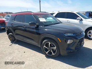 2021 Chevrolet TrailBlazer RS with VIN KL79MTSL3MB020223, listed as a IAAI auction lot 41790706 with 64,859 mi miles. Bid and sale history available at carsss.com. Image 1.