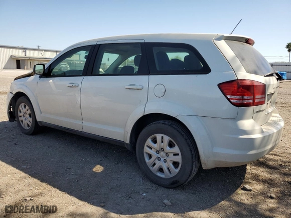 2014 Dodge Journey SE with VIN 3C4PDCAB3ET111947, listed as a Copart auction lot 48746895 with 167,103 mi miles and Salvage Title. Bid and sale history available at carsss.com. Image 2.