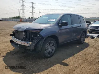2020 Honda Passport EX-L with VIN 5FNYF8H50LB000196, listed as a Copart auction lot 59619185 with 33,818 mi miles and Salvage title. Bid and sale history available at DreamBid. Image 1.