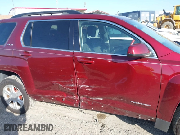 2016 GMC Terrain SLE with VIN 2GKALNEK6G6134990, listed as a IAAI auction lot 42006820 with 152,050 mi miles. Bid and sale history available at carsss.com. Image 6.