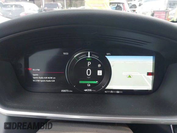 2019 Jaguar I-Pace HSE with VIN SADHD2S11K1F75415, listed as a IAAI auction lot 41037733 with 58,573 mi miles and . Bid and sale history available at DreamBid. Image 18.