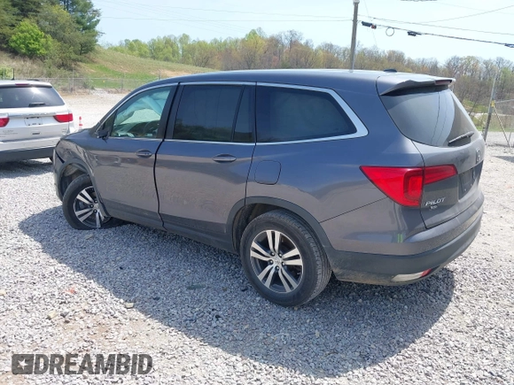 2018 Honda Pilot EX-L with VIN 5FNYF6H52JB066721, listed as a IAAI auction lot 42052842 with 134,393 mi miles and . Bid and sale history available at DreamBid. Image 3.