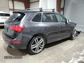 2014 Audi SQ5 Premium Plus with VIN WA1CGAFP1EA097143, listed as a Copart auction lot 88471545 with 156,075 mi miles and Salvage Title. Bid and sale history available at carsss.com. Image 3.