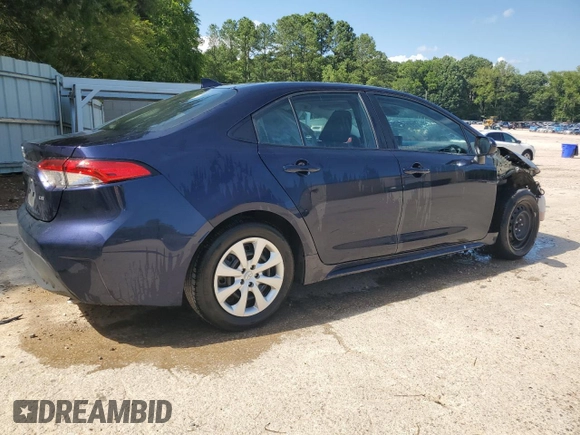 2024 Toyota Corolla LE with VIN 5YFB4MDE9RP163548, listed as a Copart auction lot 63013905 with 25,322 mi miles and Clean title. Bid and sale history available at DreamBid. Image 3.