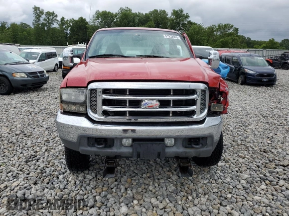 2001 Ford F-350 with VIN 3FTSF31S11MA04310, listed as a Copart auction lot 61232955 with 109,387 mi miles and Salvage title. Bid and sale history available at DreamBid. Image 5.