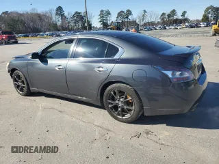 2012 Nissan Maxima S with VIN 1N4AA5AP2CC857116, listed as a Copart auction lot 89120395 with 184,718 mi miles and Salvage Title. Bid and sale history available at DreamBid. Image 2.