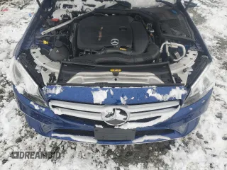 2020 Mercedes-Benz C 300 with VIN W1KWF8EB6LR589501, listed as a Copart auction lot 44657325 with 45,383 mi miles and Salvage Title. Bid and sale history available at DreamBid. Image 13.