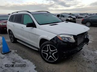 2018 Mercedes-Benz GLS 550 with VIN 4JGDF7DE9JB096114, listed as a Copart auction lot 38992954 with 102,578 mi miles and . Bid and sale history available at DreamBid. Image 4.