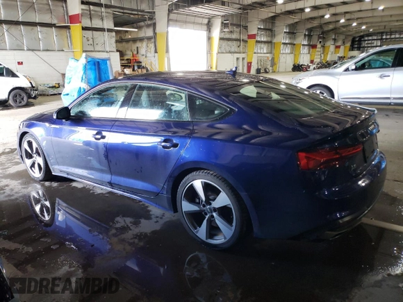 2020 Audi A5 Sportback Premium Plus with VIN WAUCNCF53LA003540, listed as a Copart auction lot 43480073 with 36,738 mi miles. Bid and sale history available at carsss.com. Image 2.