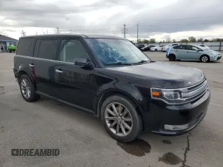 2013 Ford Flex Limited with VIN 2FMHK6D88DBD07996, listed as a Copart auction lot 51974725 with 134,375 mi miles and Salvage Title. Bid and sale history available at carsss.com. Image 4.