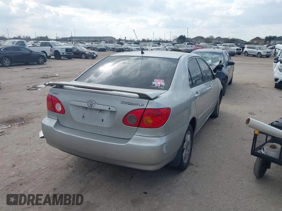 2003 Toyota Corolla CE with VIN 1NXBR32E93Z019759, listed as a IAAI auction lot 41531950 with 223,161 mi miles and . Bid and sale history available at DreamBid. Image 4.