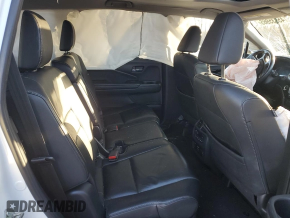 2020 Honda Pilot Touring 8-Passenger with VIN 5FNYF6H9XLB029731, listed as a Copart auction lot 45935965 with 80,691 mi miles and Salvage Title. Bid and sale history available at DreamBid. Image 12.